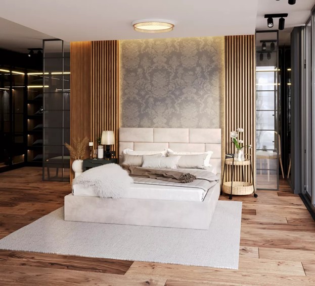 Łóżko Tapicerowane PASADENA 140x200