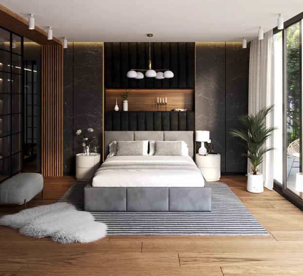 Łóżko Tapicerowane FRESIA 180x200