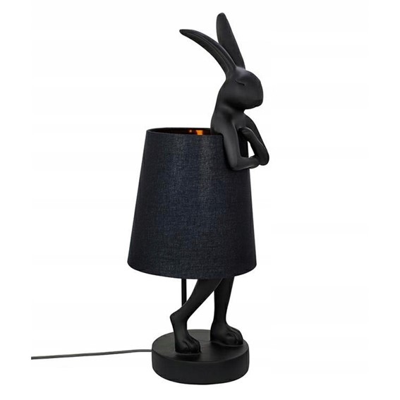 Lampa Stołowa RABBIT 50 cm Czarna/Czarna