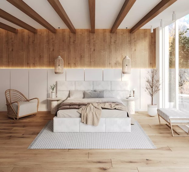 Łóżko Tapicerowane DENVER 90x200