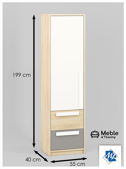 Bieliźniarka DROP 04 Szary