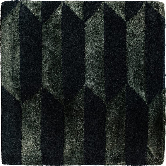 Dywan NOBLE Dark Green Black 5043 300x400 cm