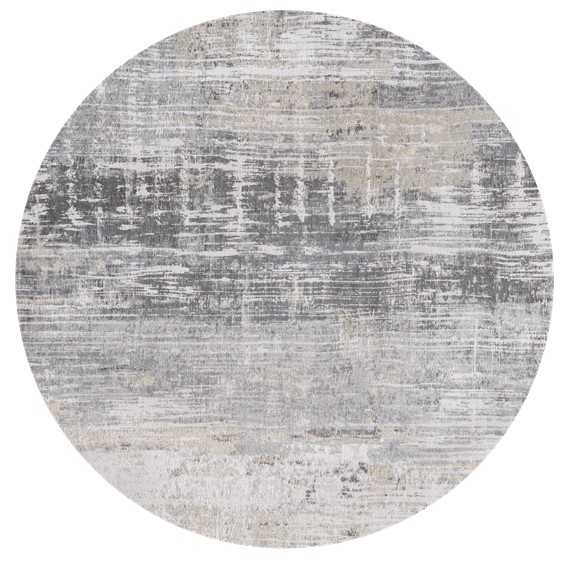 Dywan STREAKS Coney Grey Round 8716 140x140 cm