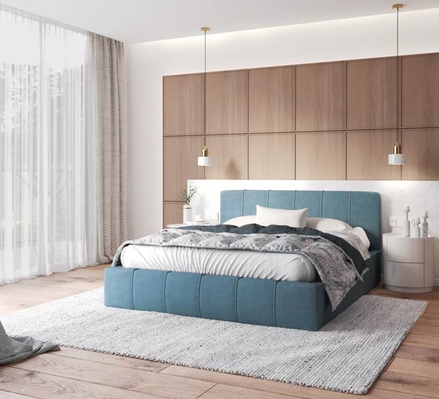 Łóżko Tapicerowane FLORIDA 90x200