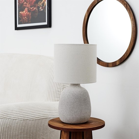 Lampa Stołowa AMANI Szary