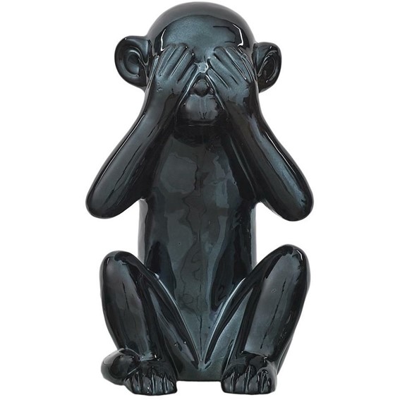 Figurka Monkey Czarny L