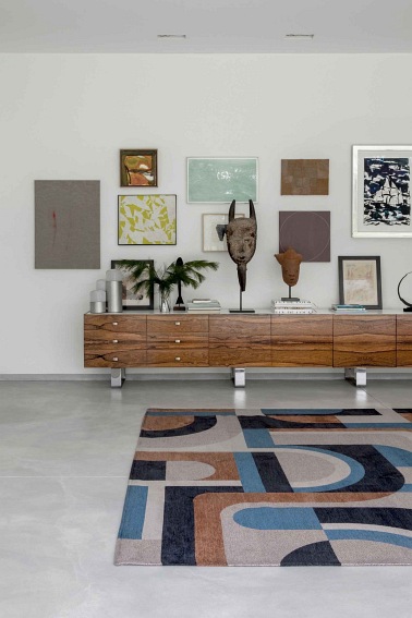 Dywan CAMEL Blue 9196 80x250 cm