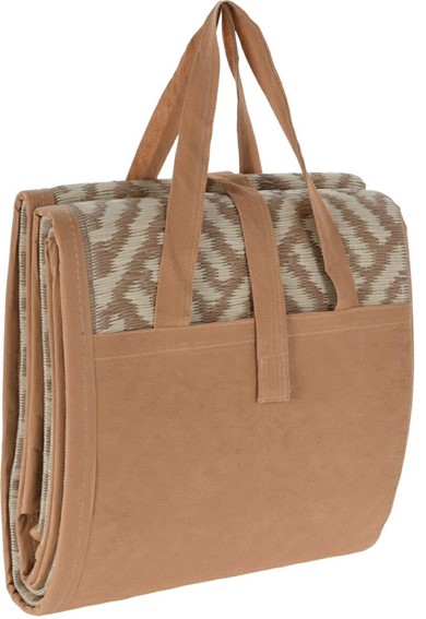 Mata KEMPINGOWA 90x180cm Szary Jasny