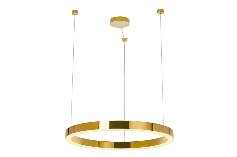 Lampa Wisząca RING LUXURY 90 Złota