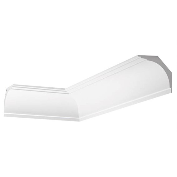 Listwa Gzymsowa Gładka LGG-02 240 cm Biały