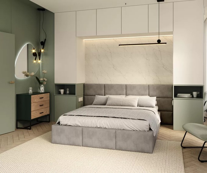 Łóżko Tapicerowane DENVER 90x200