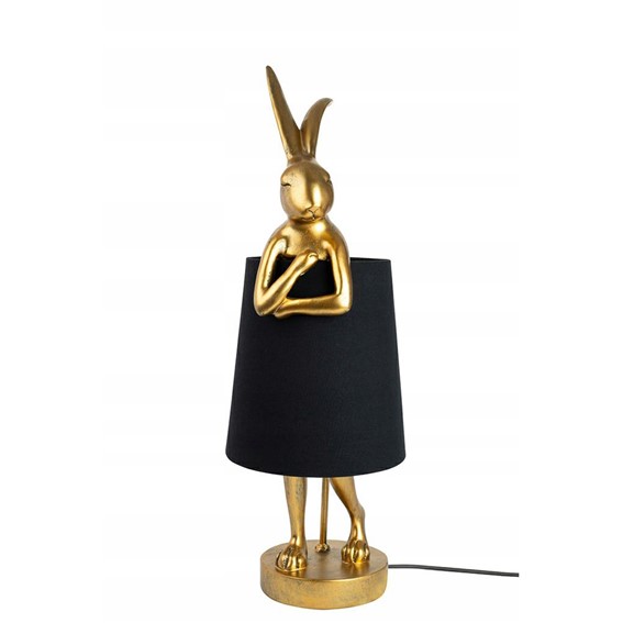 Lampa Stołowa RABBIT 50 cm Złoty/Czarna