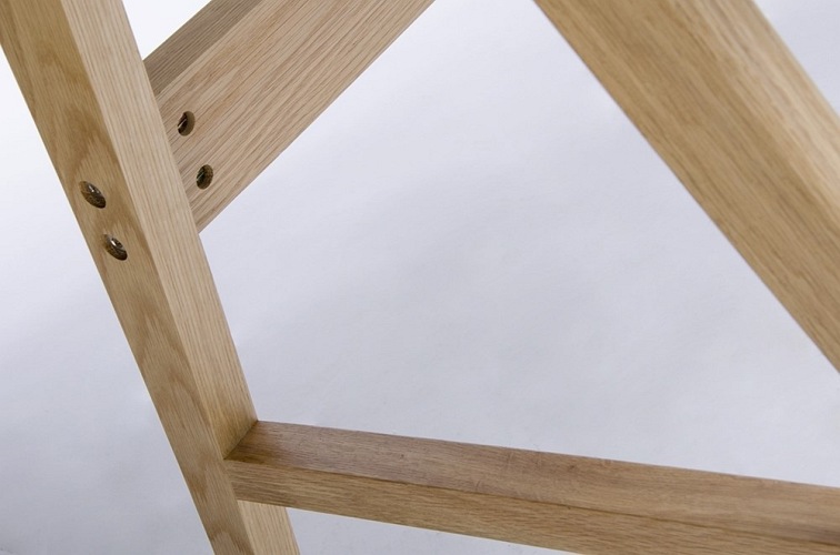 Biurko RIVA Dąb/Białe