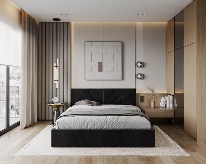 Łóżko Tapicerowane GEORGIA 90x200