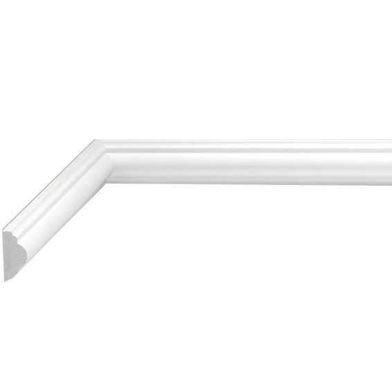 Listwa Naścienna Gładka LPC-02 244 cm Biały