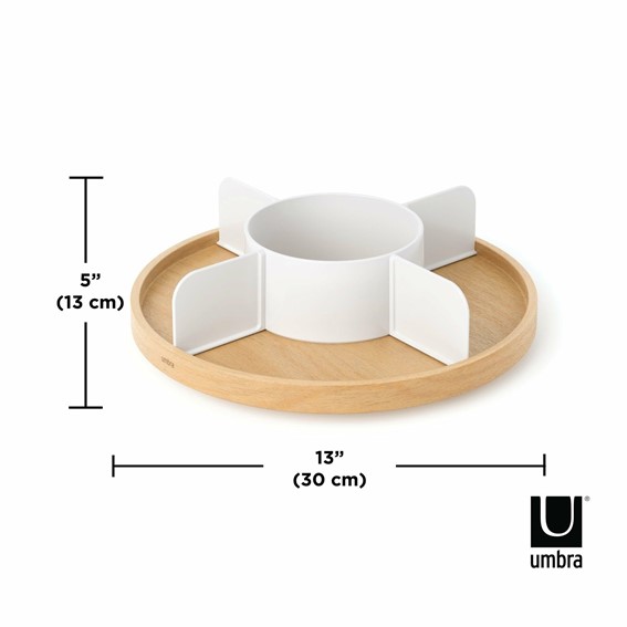 Organizer BELLWOOD LAZY SUSAN Beżowy