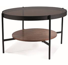 Ława PRIMA B Czarny Mat/Orzech