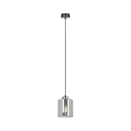 Lampa Wisząca LUNA K-5525 Czarny/Grafitowy/Srebrny