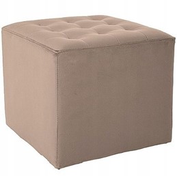 Puf LORI Velvet Beżowy Bluvel 28