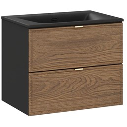 Zestaw Meblowy SKY 60cm Czarny Mat/Dąb Casella