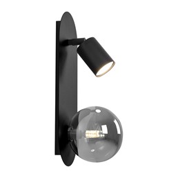 Kinkiet ARIES K-5482 Czarny/Grafitowy