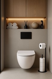 Uchwyt na Papier KS-46 PAPER STAND Czarny