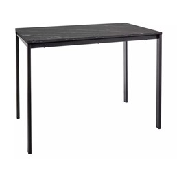 Stół MARIO 60x100 Czarny Marmur