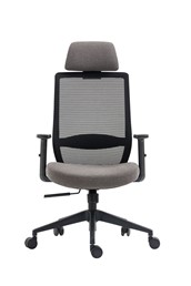 Fotel Obrotowy FB25-FX (B) Czarny/Szary