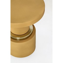 Stolik Kawowy MUDIT fi35 Żółty