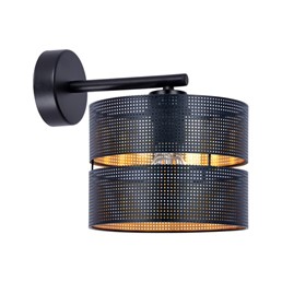 Kinkiet ZIMBO K-5224 Czarny/Złoty