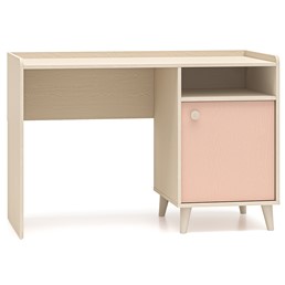Biurko MEVEL 07 Beżowy/Róż