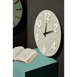 Zegar Ścienny TIMELINE 40 Szary