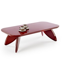 Ława SORAYA 60x120 cm Bordowy