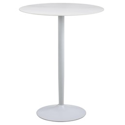 Stół Barowy MALTA Fi80cm Biały