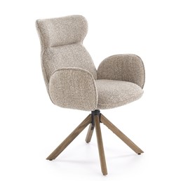 Krzesło K585 Beżowy/Jasny Orzech