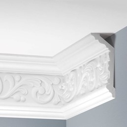 Listwa Gzymsowa Zdobiona LGZ-08 240 cm Biały