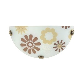 Kinkiet FLORO K1 Biały/Beżowy