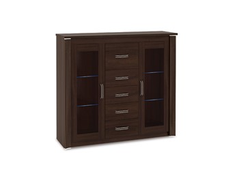 Komoda Oliwier 08SN 72x138x124 Sonoma Ciemny