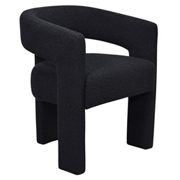 Krzesło LEITH LET71BLK Czarny