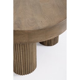 Stolik Kawowy DACCA fi75 Brązowy