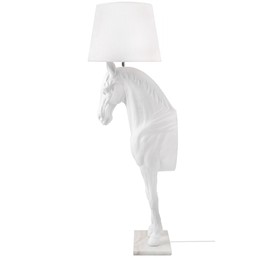 Lampa Podłogowa Koń HORSE Stand M Biały