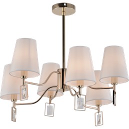 Żyrandol HELLA 6 Złoty