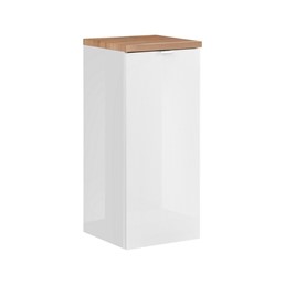 Szafka niska z koszem na pranie CAPRI 811B Białe