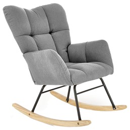 Fotel Bujany VASCO Popiel