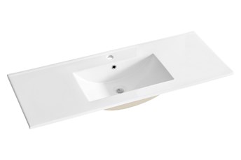 Umywalka Ceramiczna Lava White 120DP 46x120 Biały