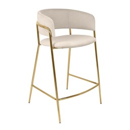 Krzesło Barowe DELTA Beżowy