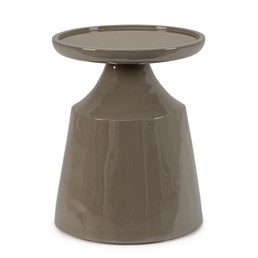 Stolik Kawowy OTILIA Fi40cm Brązowy