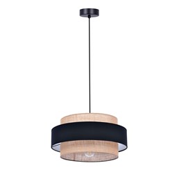Lampa Wisząca GATO K-5231 Czarny/Beżowy