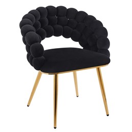 Krzesło Velvet K20-FX (G) Czarny