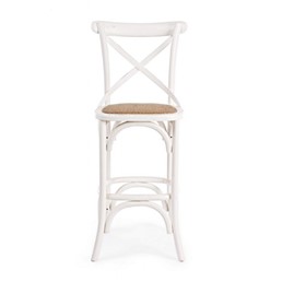 Krzesło Barowe CROSS Biały